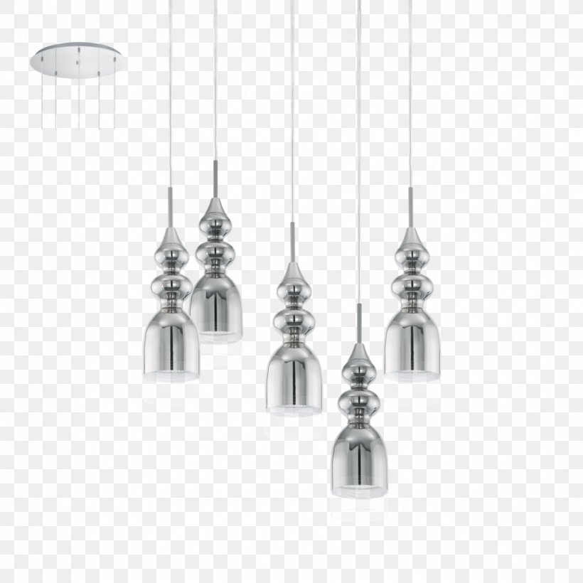 Light Fixture Eglo Bolanos Chrome Pendant Pendant Light, PNG, 970x970px, Light, Bipin Lamp Base, Black And White, Ceiling Fixture, Chandelier Download Free