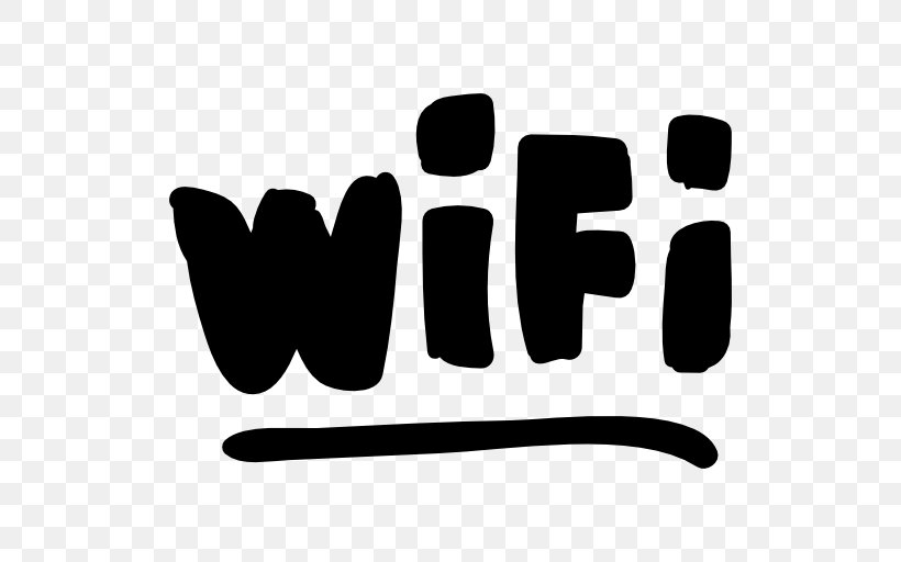 Wi-Fi Symbol, PNG, 512x512px, Wifi, Black, Black And White, Brand, Internet Download Free
