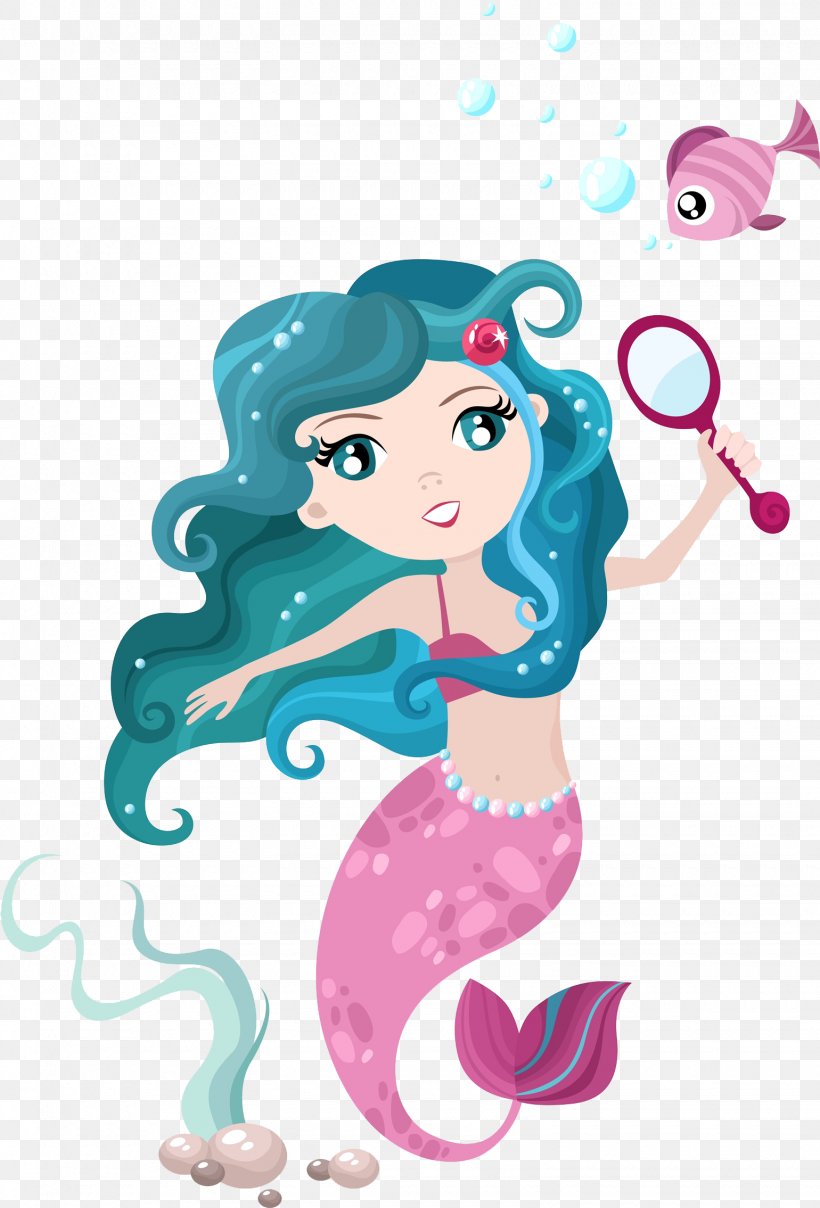 Mermaid Royalty-free Illustration, PNG, 1540x2270px, Mermaid, Art, Cartoon, Fictional Character, Little Mermaid Download Free