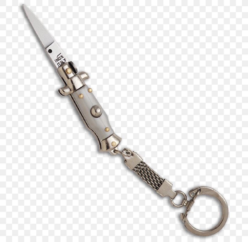 Knife Switchblade Stiletto Key Chains, PNG, 711x800px, Knife, Arma Bianca, Blade, Cold Weapon, Dagger Download Free