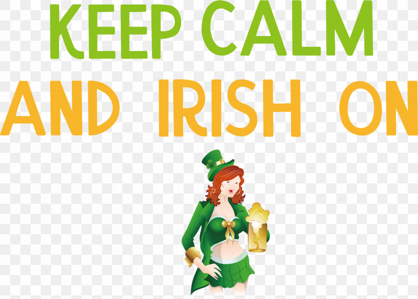 Saint Patrick Patricks Day Keep Calm And Irish, PNG, 3000x2150px, Saint Patrick, Behavior, Character, Happiness, Human Download Free