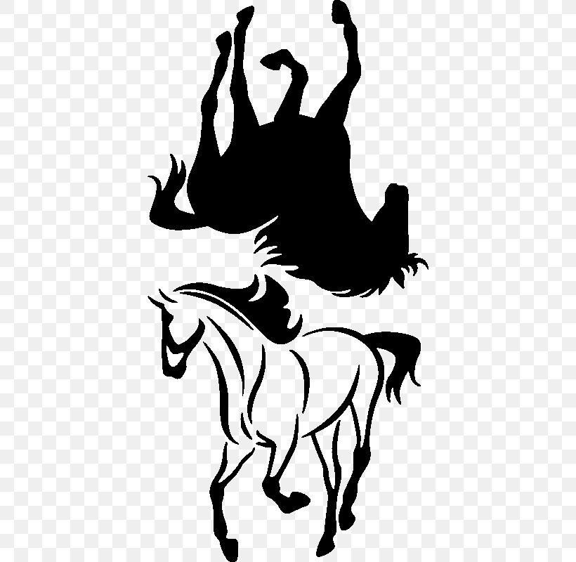 Black And White Wall Decal Sticker, PNG, 800x800px, Black And White, Art, Black, Bridle, Cowboy Download Free