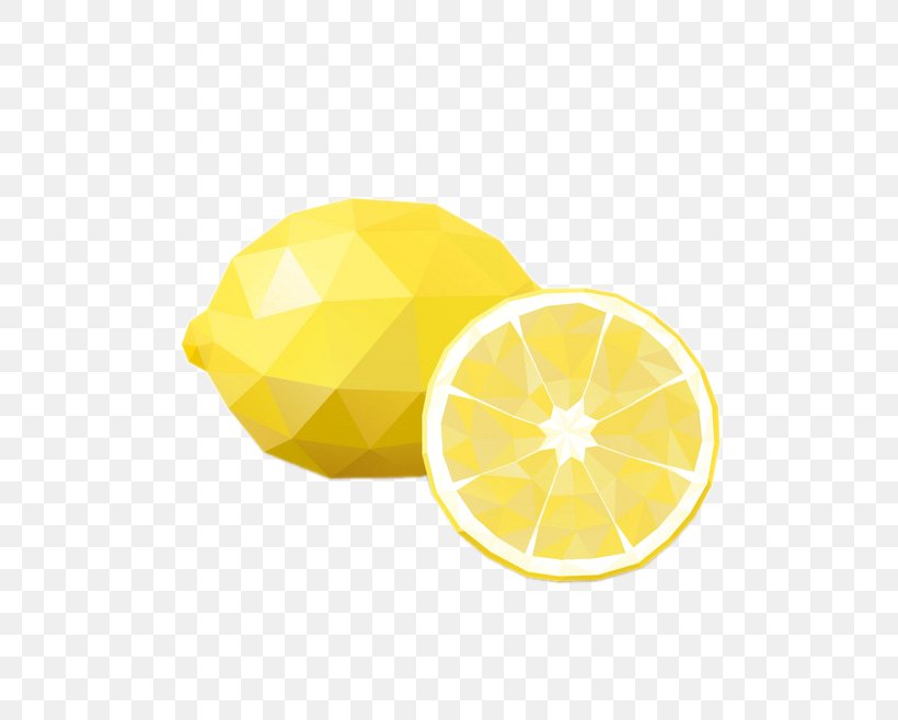 Lemon Auglis Geometry Illustration, PNG, 658x658px, Lemon, Advertising, Auglis, Citric Acid, Citron Download Free