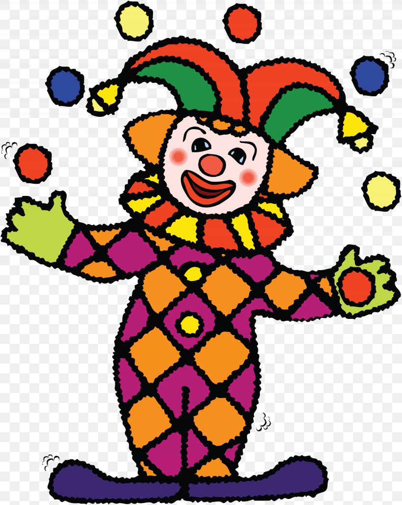Петрушка клоун для детей