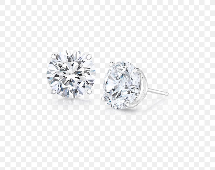 Earring Cubic Zirconia Brilliant Diamond, PNG, 650x650px, Earring, Body Jewellery, Body Jewelry, Brilliant, Carat Download Free