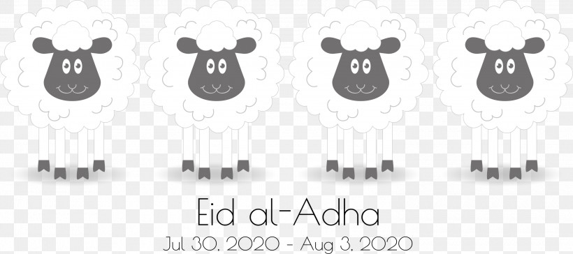 Eid Al-Adha Eid Qurban Qurban Bayrami, PNG, 3000x1335px, Eid Al Adha, Cartoon, Cuteness, Eid Qurban, Facial Expression Download Free
