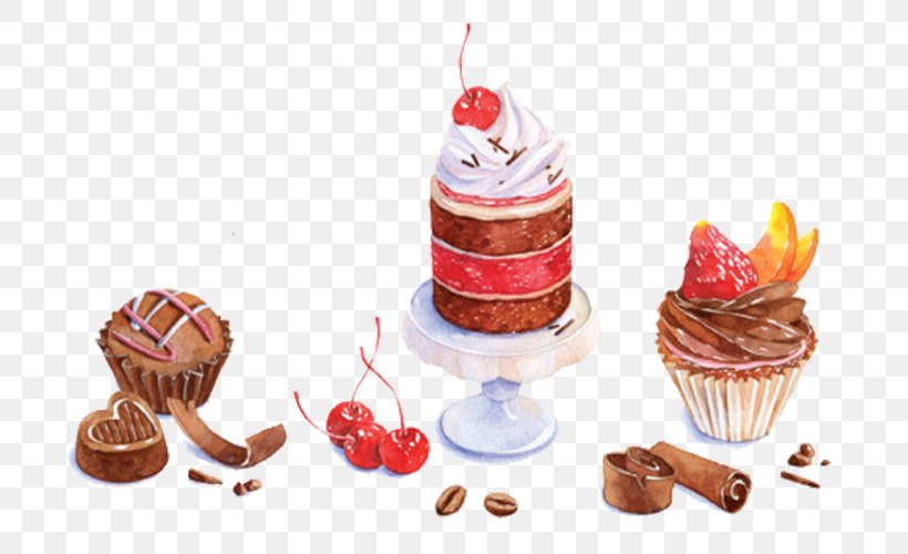 Chocolate Cake Cupcake Food Dessert Illustration, PNG, 749x500px, Chocolate Cake, Buttercream, Cake, Chocolate, Cream Download Free