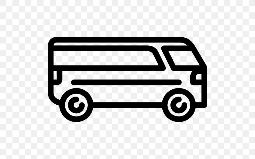 Van Cargo Truck, PNG, 512x512px, Van, Area, Automotive Design, Black And White, Brand Download Free