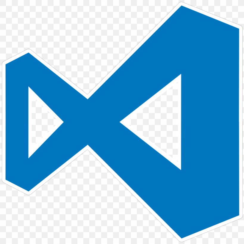 Visual Studio Code Microsoft Visual Studio Source Code Text Editor, PNG, 1024x1024px, Visual Studio Code, Area, Blue, Brand, Computer Programming Download Free