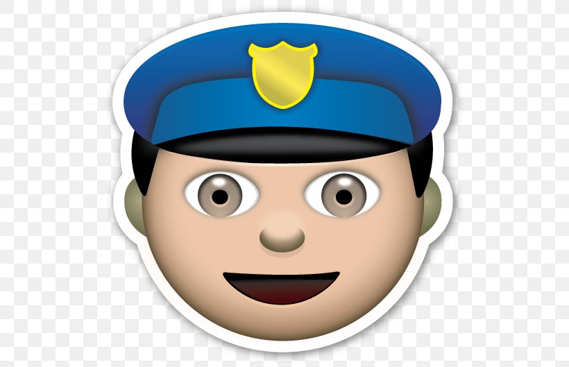 The Emoji Movie Police Officer Sticker, PNG, 528x529px, Emoji Movie, Emoji, Emojipedia, Face, Facial Expression Download Free