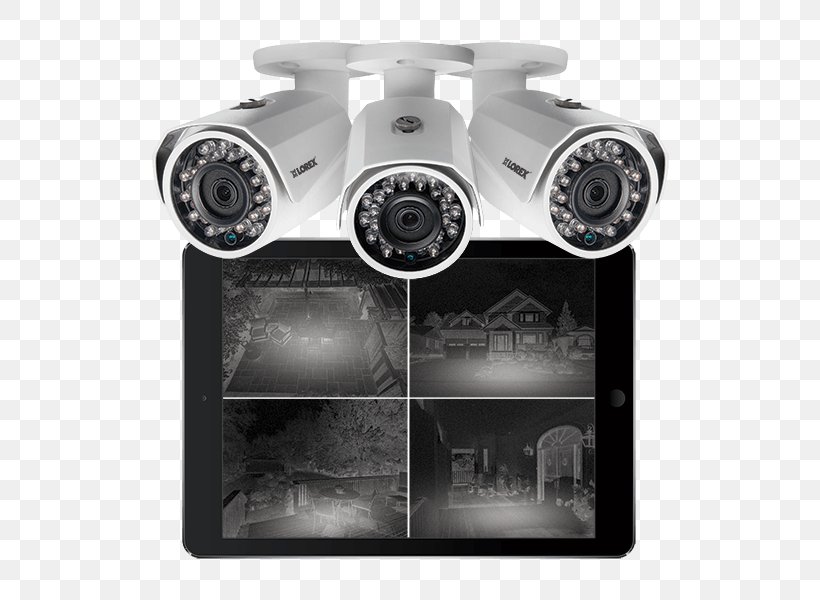 Wireless Security Camera Lorex Technology Inc Security Alarms & Systems Home Security, PNG, 600x600px, Wireless Security Camera, Black And White, Brand, Camera, Closedcircuit Television Download Free