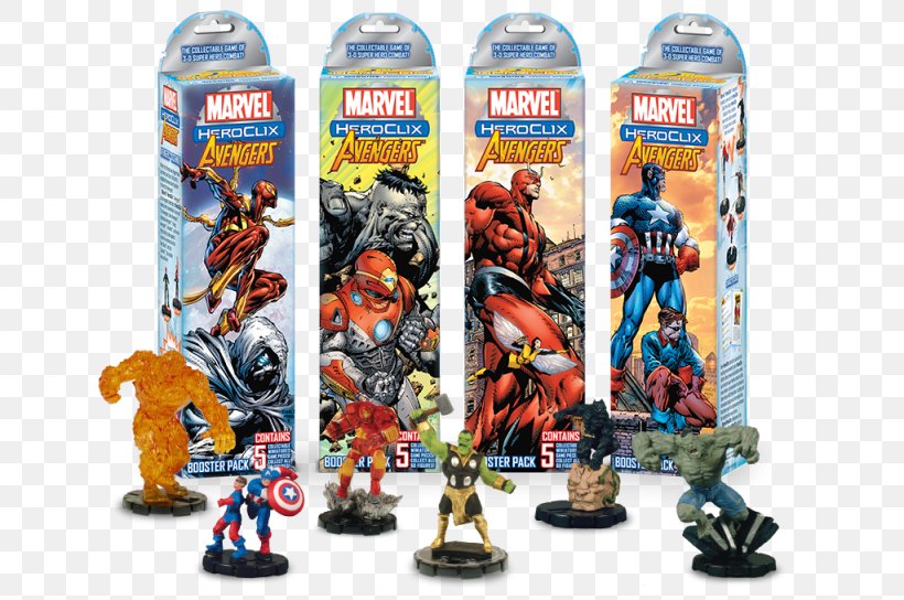 Marvel Heroclix Avengers Booster Action & Toy Figures Marvel Comics The Avengers, PNG, 1024x680px, Heroclix, Action Fiction, Action Figure, Action Film, Action Toy Figures Download Free