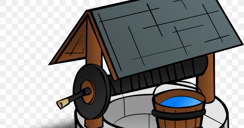 Water Well Wishing Well Clip Art, PNG, 1170x615px, Water Well, Cartoon, Drawing, Machine, Map Download Free