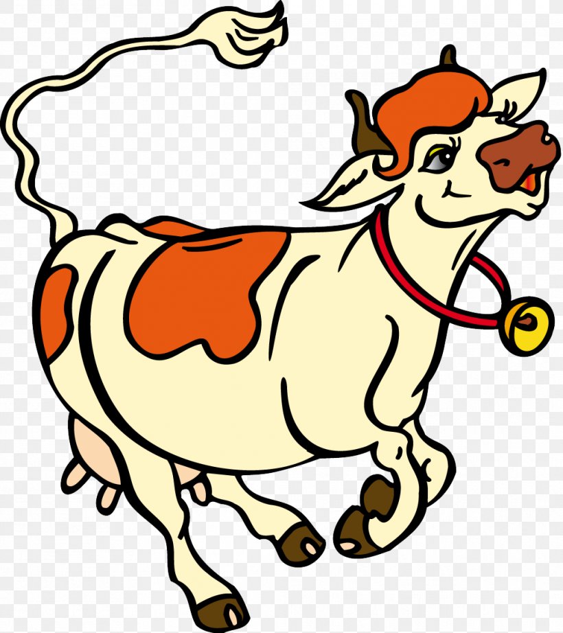 Cattle Calf Coloring Book Cartoon Clip Art, PNG, 1012x1139px, Cattle ...