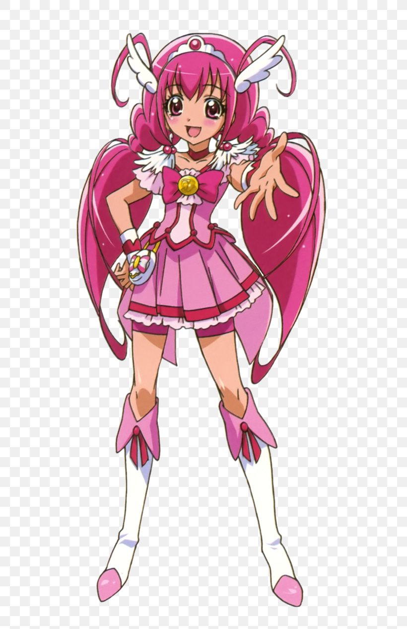 Miyuki Hoshizora Akane Hino Yayoi Kise Pretty Cure Reika Aoki, PNG, 630x1266px, Watercolor, Cartoon, Flower, Frame, Heart Download Free