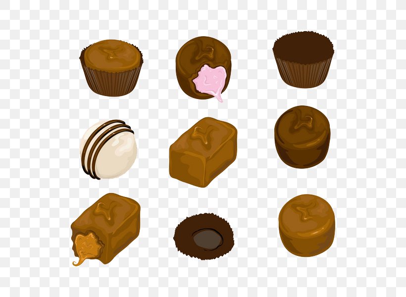 Chocolate Truffle Chocolate Bar Bonbon White Chocolate, PNG, 600x600px, Chocolate Truffle, Baton, Bonbon, Candy, Chocolate Download Free