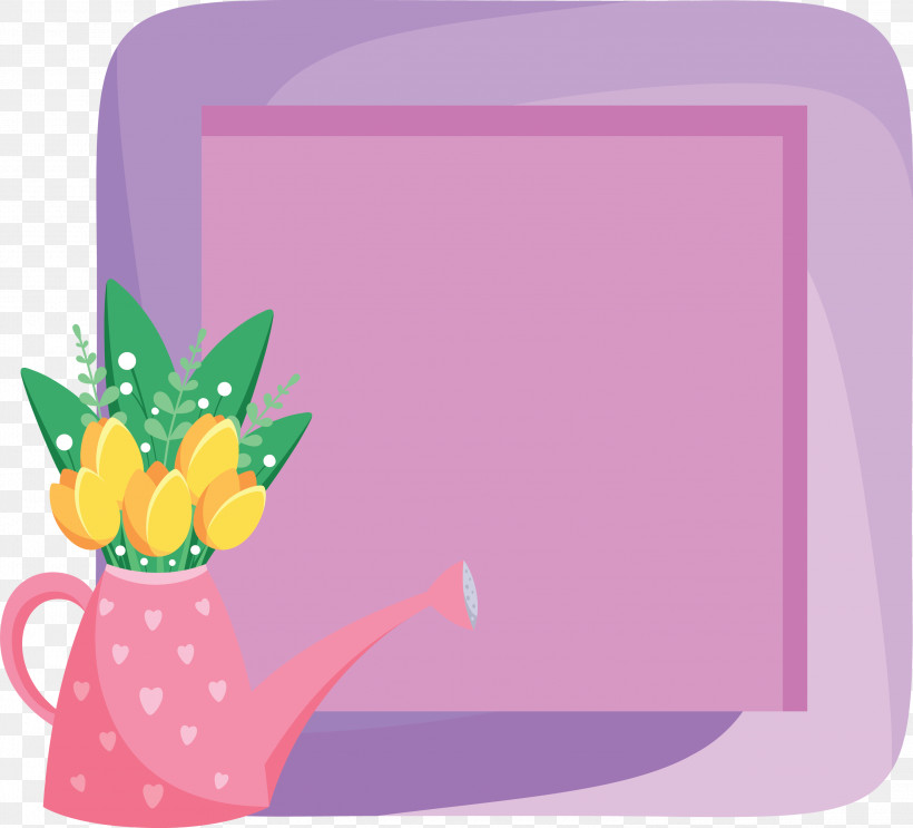 Flower Photo Frame Flower Frame Photo Frame, PNG, 2999x2720px, Flower Photo Frame, Cartoon, Flower, Flower Frame, Lavender Download Free