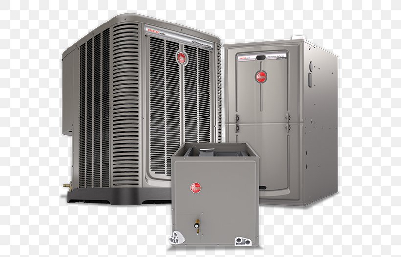 Furnace HVAC Air Conditioning Central Heating Plumbing, PNG, 600x525px, Furnace, Air Conditioning, Central Heating, Circuit Breaker, Computer Case Download Free