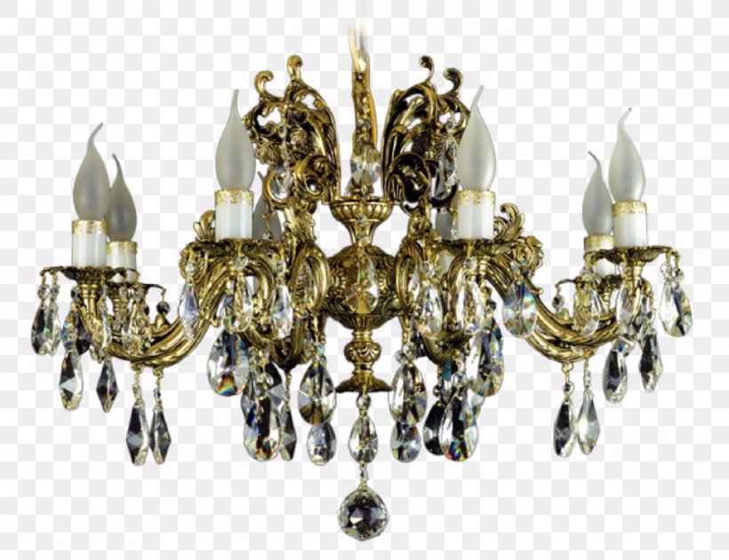 Chandelier Brass 01504, PNG, 970x747px, Chandelier, Brass, Light Fixture, Lighting, Metal Download Free