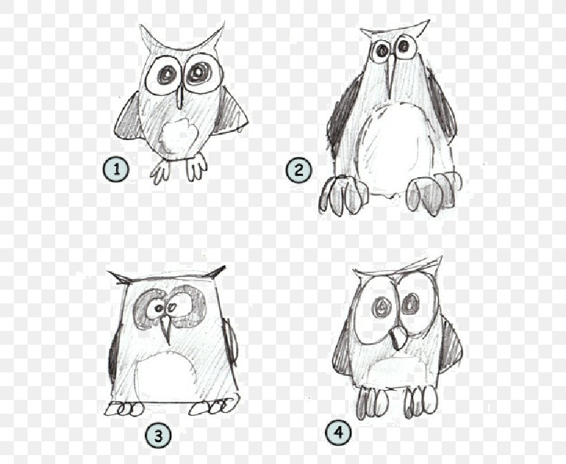 Owl Drawing Cartoon Sketch, PNG, 600x673px, Watercolor, Cartoon, Flower, Frame, Heart Download Free