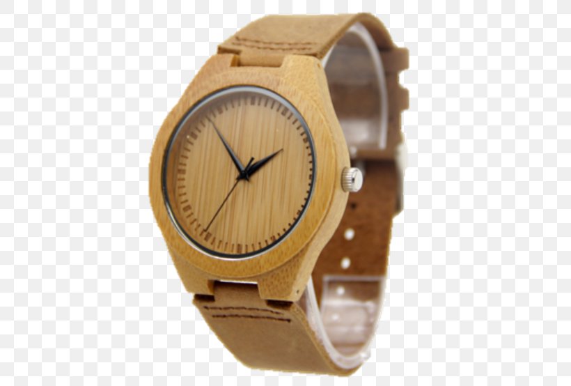 Watch Leather Fashion Wood Strap, PNG, 561x554px, Watch, Bambusodae, Beige, Black Leather Strap, Brand Download Free