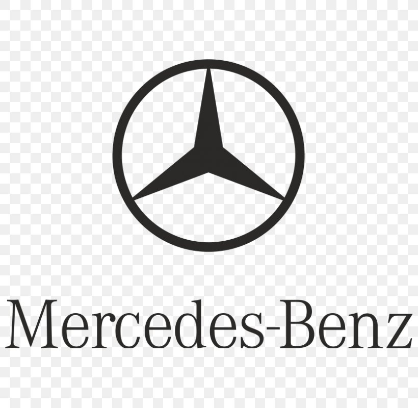 Mercedes-Benz A-Class Car Mercedes-Benz S-Class Daimler AG, PNG, 800x800px, Mercedesbenz, Area, Automotive Industry, Black And White, Brand Download Free