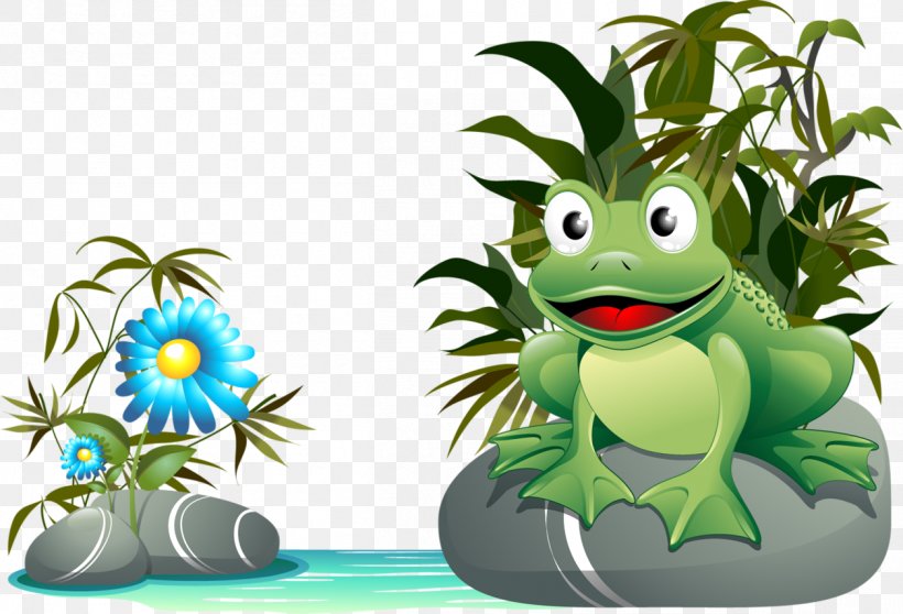 Frog Clip Art, PNG, 1256x856px, Frog, Amphibian, Duck Pond, Fictional Character, Flowerpot Download Free