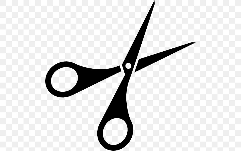 Hair-cutting Shears Scissors, PNG, 512x512px, Haircutting Shears, Black And White, Cutting Hair, Hairdresser, Scissors Download Free