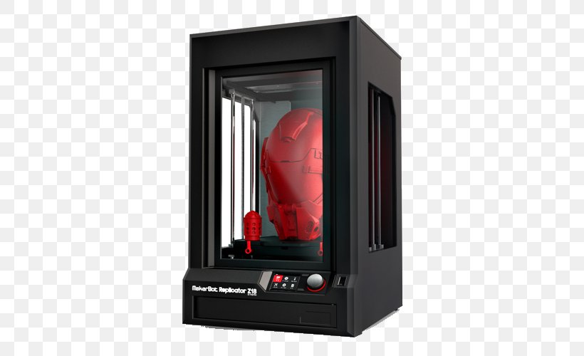 MakerBot Replicator Z18 3D Printing Filament Printer, PNG, 500x500px, 3d Computer Graphics, 3d Printing, 3d Printing Filament, 3d Scanner, Makerbot Download Free