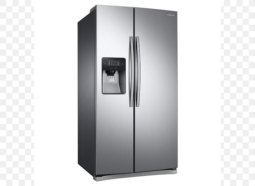 Refrigerator Samsung RS25J500D Whirlpool WRS586FIE Ice Makers Home Appliance, PNG, 800x600px, Refrigerator, Frigorifico Side By Side Samsung, Home Appliance, Ice Makers, Kitchen Download Free