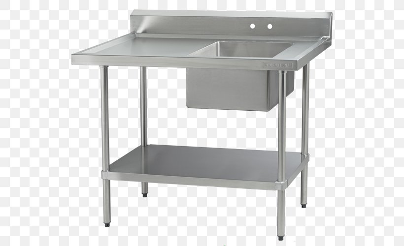 Table Kitchen Sink Stainless Steel Furniture, PNG, 549x500px, Table, Bathroom Sink, Bookcase, Chair, Cutlery Download Free