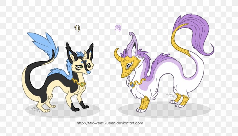 Cat Dog Art Griffin Nine-tailed Fox, PNG, 1280x735px, Cat, Animal Figure, Art, Artist, Canidae Download Free