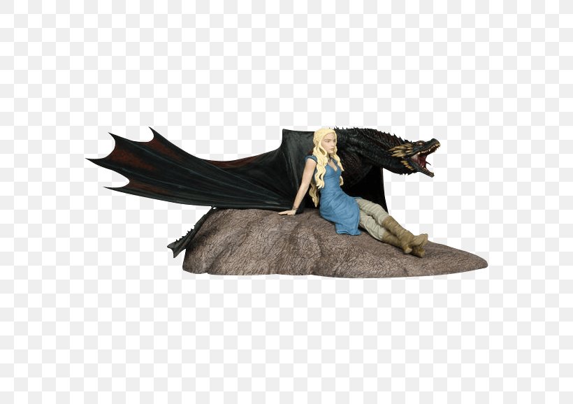 Daenerys Targaryen Drogon Statue Action & Toy Figures Figurine, PNG, 578x578px, Daenerys Targaryen, Action Toy Figures, Dragon, Drogon, Figurine Download Free
