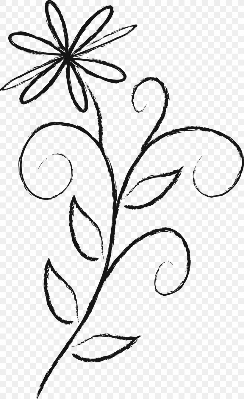 Floral Design Visual Arts Paintbrush The Arts, PNG, 1465x2395px, Floral Design, Art, Arts, Black, Black And White Download Free