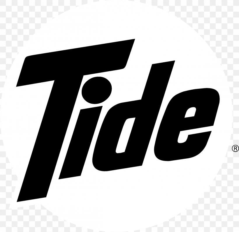 Consumption Of Tide Pods Logo Laundry Detergent Graphic Design, PNG, 2400x2335px, Tide, Advertising, Black And White, Brand, Consumption Of Tide Pods Download Free
