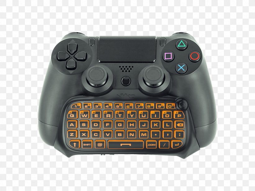 Game Controllers PlayStation Computer Keyboard Joystick Nyko Type Pad For PS4, PNG, 1024x768px, Game Controllers, All Xbox Accessory, Computer Component, Computer Keyboard, Dualshock Download Free