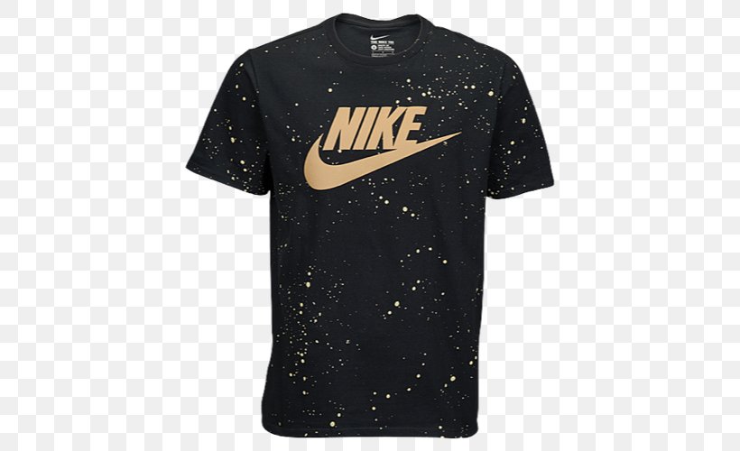 T-shirt Nike Clothing Sleeve, PNG, 500x500px, Tshirt, Active Shirt, Adidas, Black, Brand Download Free