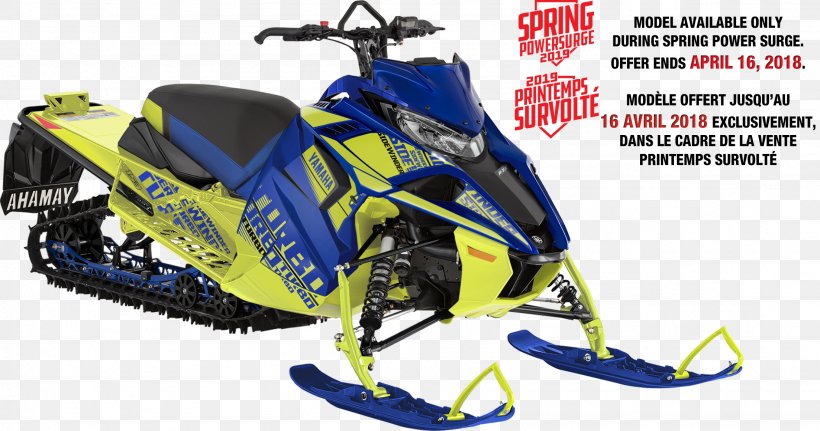 Yamaha Motor Company Snowmobile Motorcycle Yamaha Corporation Side By Side, PNG, 2206x1162px, Yamaha Motor Company, Allterrain Vehicle, Auto Part, Automotive Exterior, Bicycle Accessory Download Free