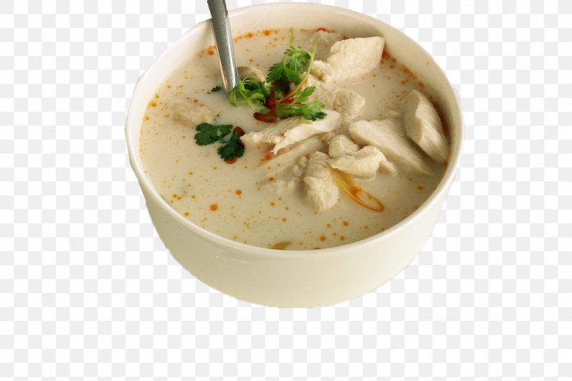 Coconut Milk Tom Kha Kai Thai Cuisine Tom Yum Chicken Soup, PNG, 1024x683px, Coconut Milk, Capsicum Annuum, Chicken Meat, Chicken Soup, Clam Chowder Download Free
