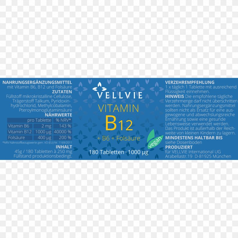 Vitamin B-12 Folate Cyanocobalamin Methylcobalamin, PNG, 1500x1500px, Vitamin B12, Advertising, Bioavailability, Brand, Cobalamin Download Free