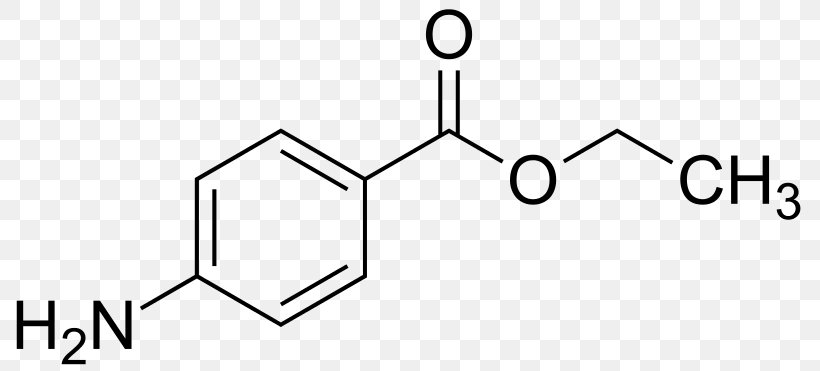 Benzocaine Ethyl Group Ethylparaben Chemical Formula 4-Aminobenzoic Acid, PNG, 800x371px, 4aminobenzoic Acid, Benzocaine, Area, Benzoic Acid, Black And White Download Free