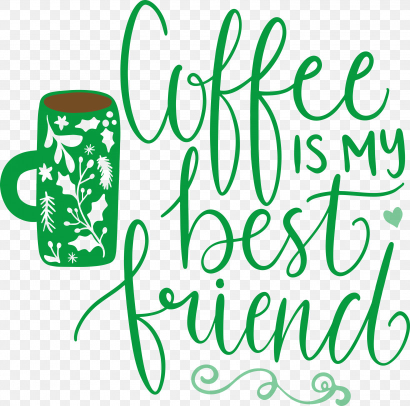 Coffee Best Friend, PNG, 3000x2973px, Coffee, Best Friend, Geometry, Green, Leaf Download Free