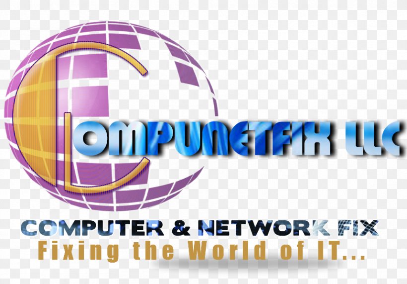 Computer Network COMPUNETFIX LLC Logo Computer Repair Technician, PNG, 858x598px, Computer Network, Area, Ball, Brand, Cellular Network Download Free