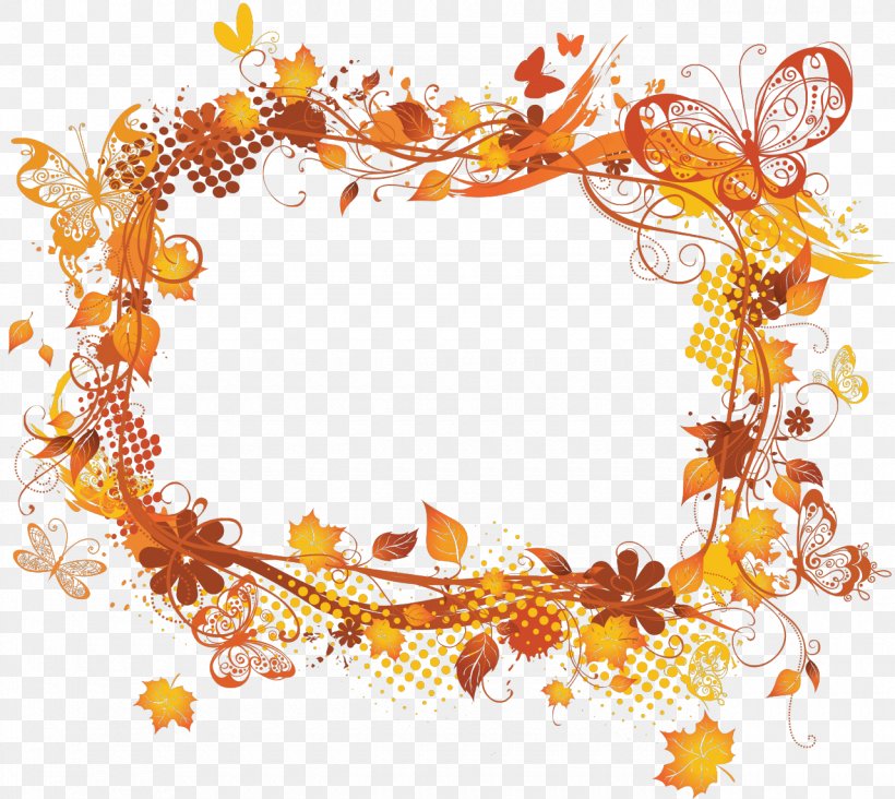 Picture Frames Autumn Leaf Clip Art, PNG, 1280x1144px, Picture Frames, Art, Autumn, Autumn Leaf Color, Deciduous Download Free