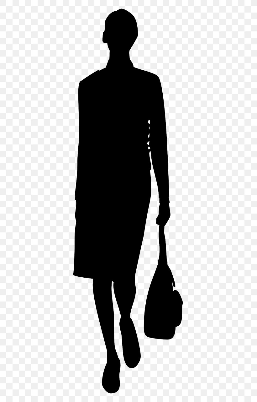 Silhouette Person Photography, PNG, 407x1280px, Silhouette, Black, Black And White, Businessperson, Drawing Download Free