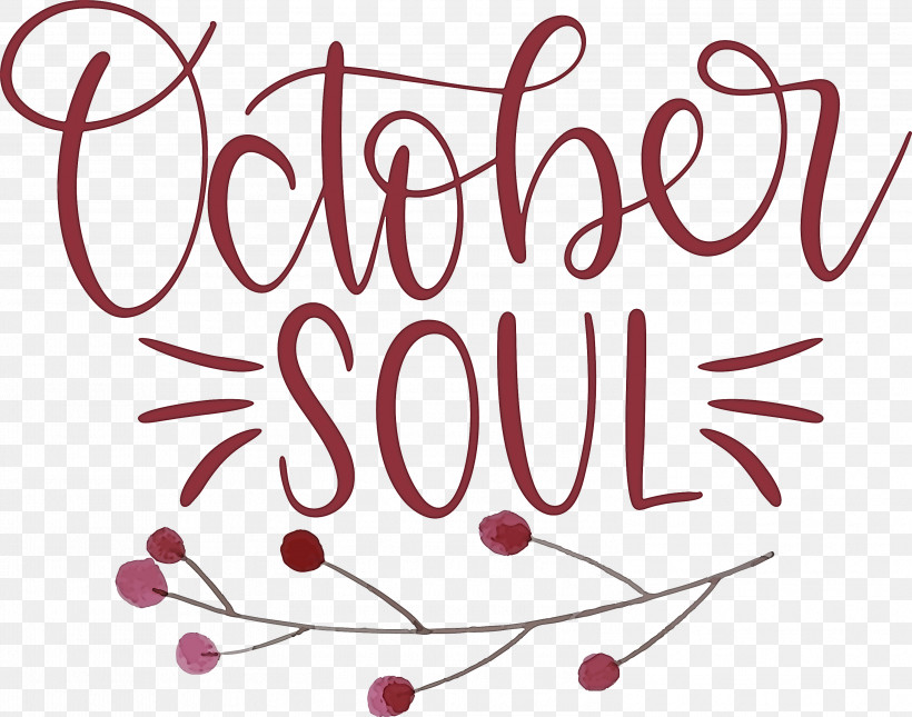 October Soul October, PNG, 2999x2360px, October, Calligraphy, Fruit, Geometry, Line Download Free