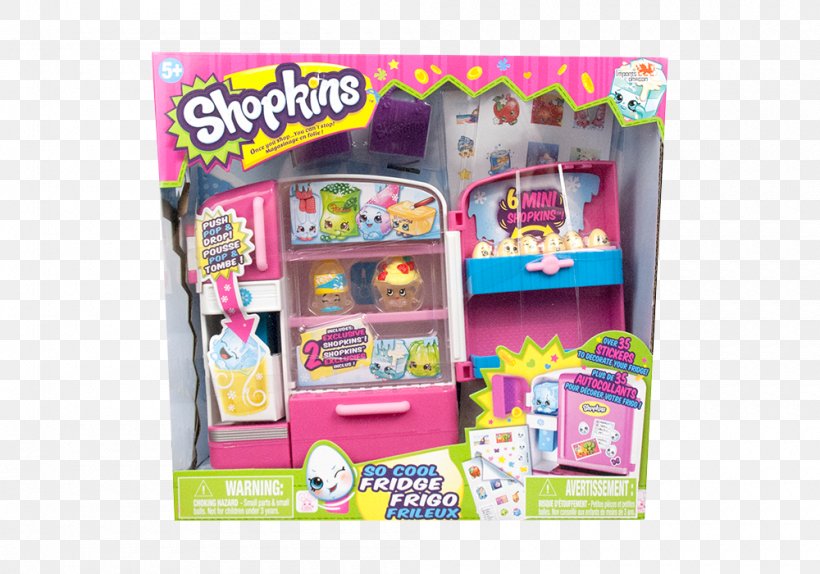 Shopkins Moose Toys Game Refrigerator, PNG, 1000x700px, Shopkins, Birthday, Chainsaw, Child, Collectable Download Free