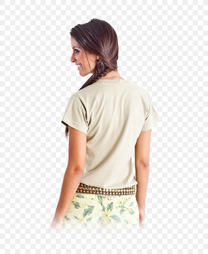 Sleeve T-shirt Shoulder, PNG, 738x1000px, Sleeve, Beige, Clothing, Joint, Neck Download Free