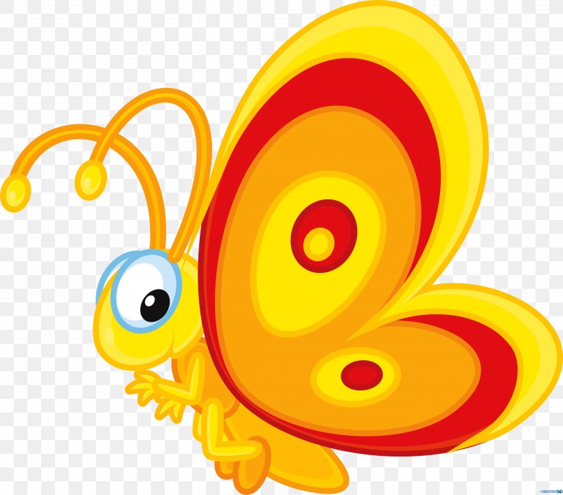 Butterfly Clip Art, PNG, 4533x3983px, Butterfly, Animation, Art, Drawing, Flower Download Free