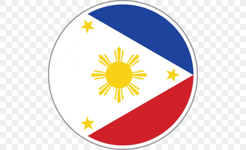 Flag Of The Philippines Clip Art Philippine–American War, PNG, 500x500px, Philippines, Area, Flag, Flag Of The Philippines, Flower Download Free